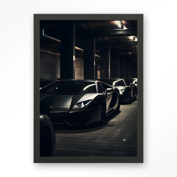 25205-luxury-drive-art-print-wooden-frame-black Luxury Drive - Art print