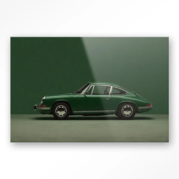 Green Porsche - Glas