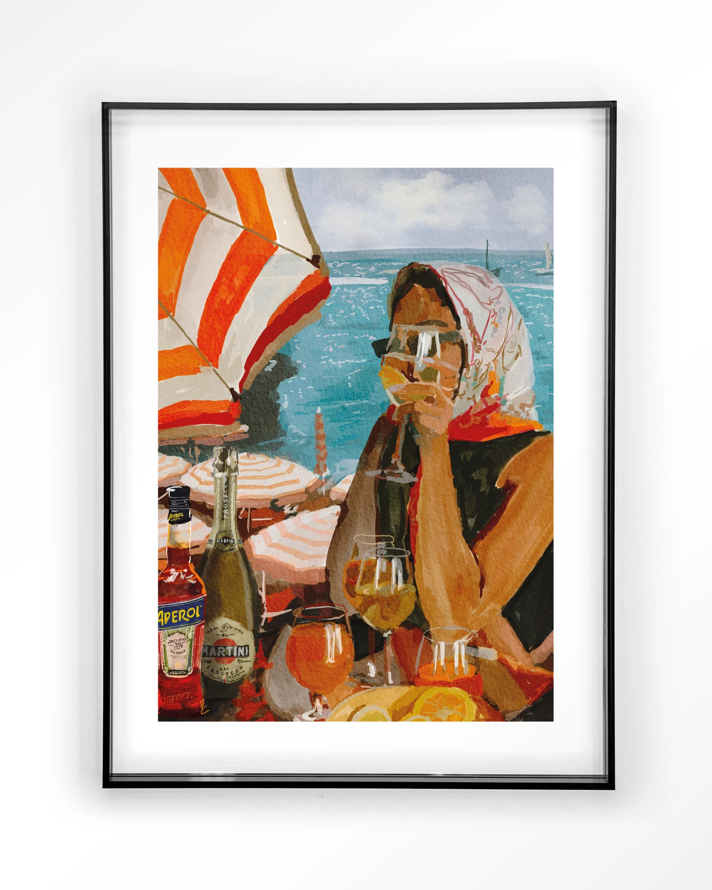 Aperol o'clock - Art print - Afbeelding 9