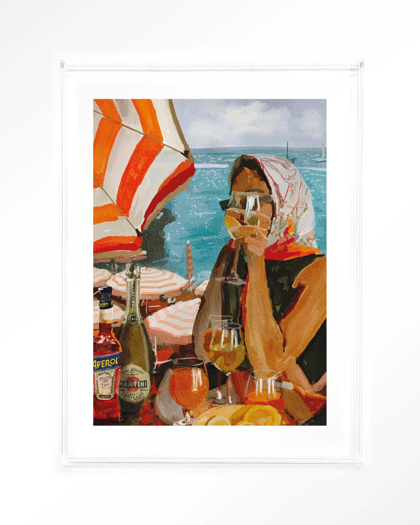 Aperol o'clock - Art print - Afbeelding 10