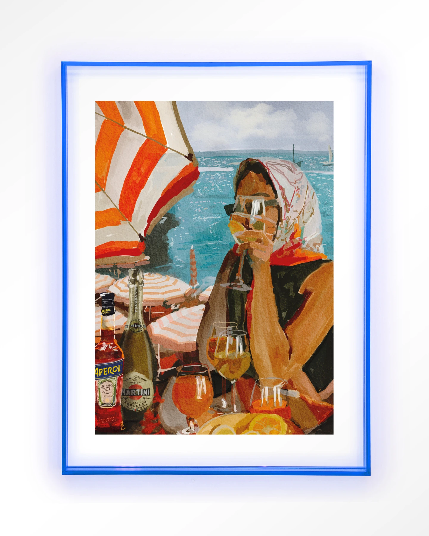 Aperol o'clock - Art print - Afbeelding 11
