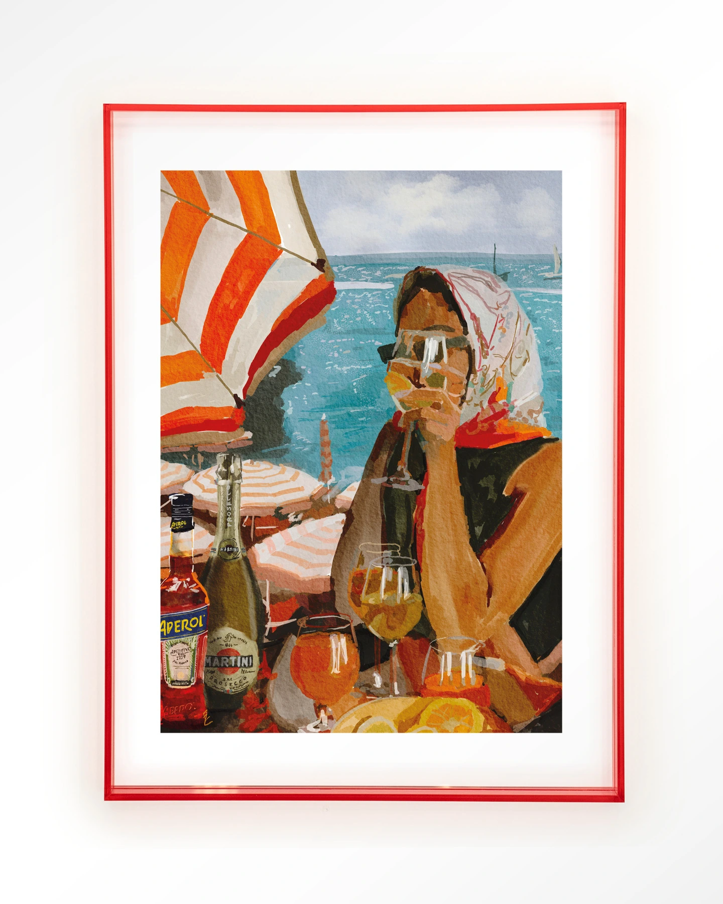 Aperol o'clock - Art print - Afbeelding 12