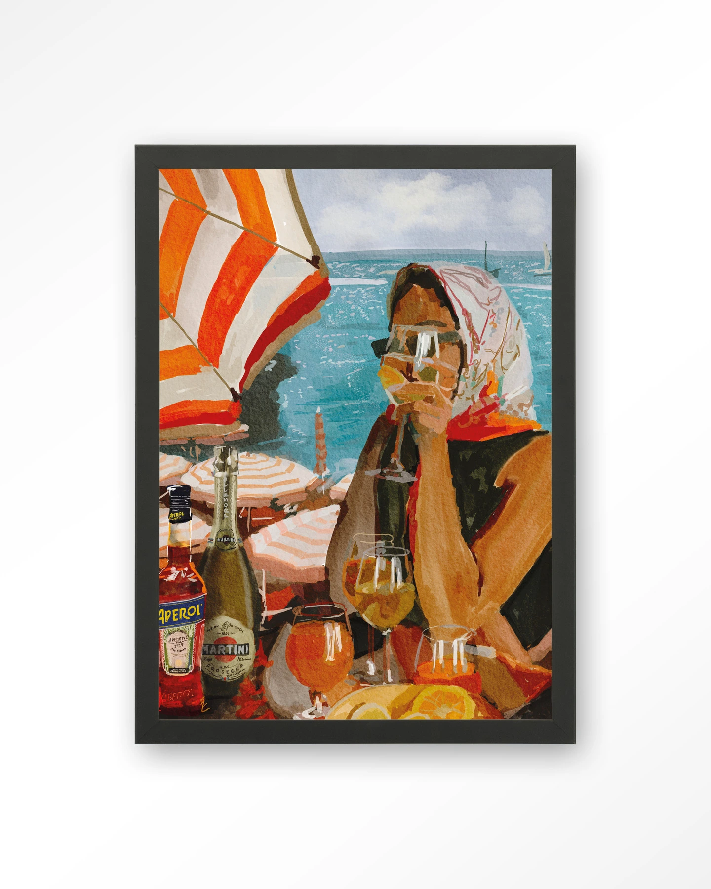 Aperol o'clock - Art print