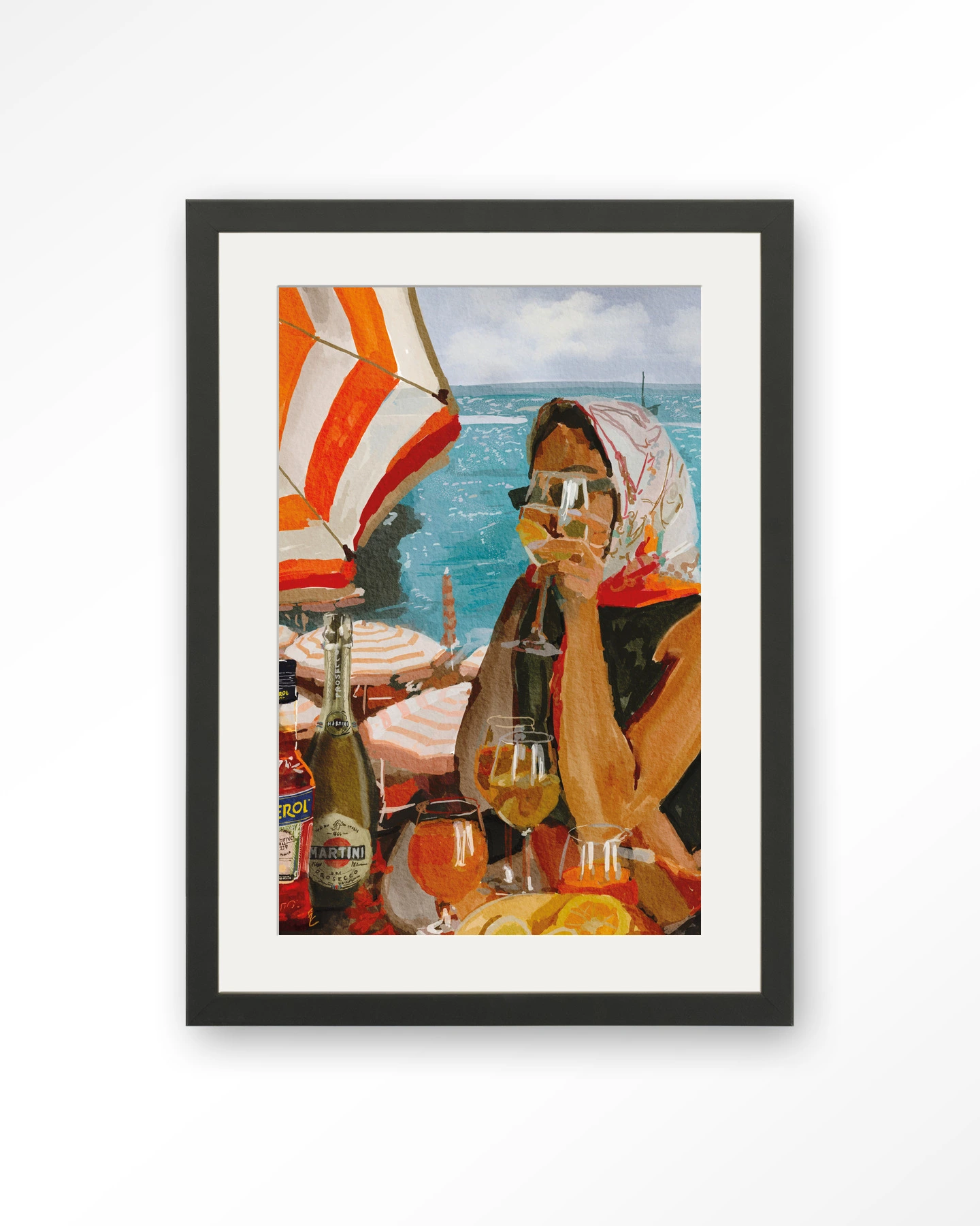 Aperol o'clock - Art print - Afbeelding 5