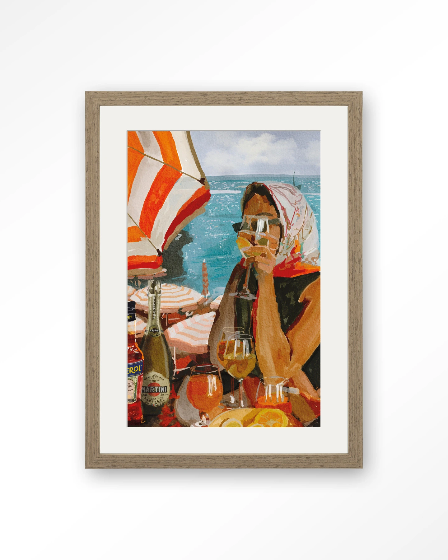 Aperol o'clock - Art print - Afbeelding 6