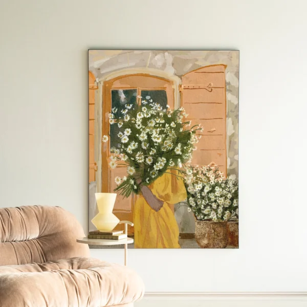 Daisy Lady - Wandkleed