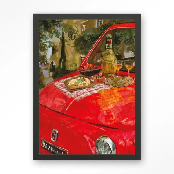 25217-meranda-art-print-wooden-frame-black Meranda - Art print