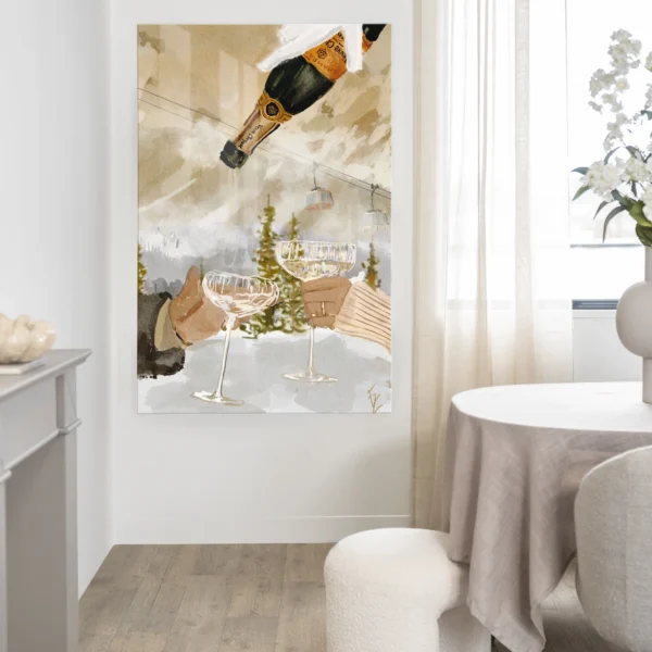 Winter Champagne - Glas