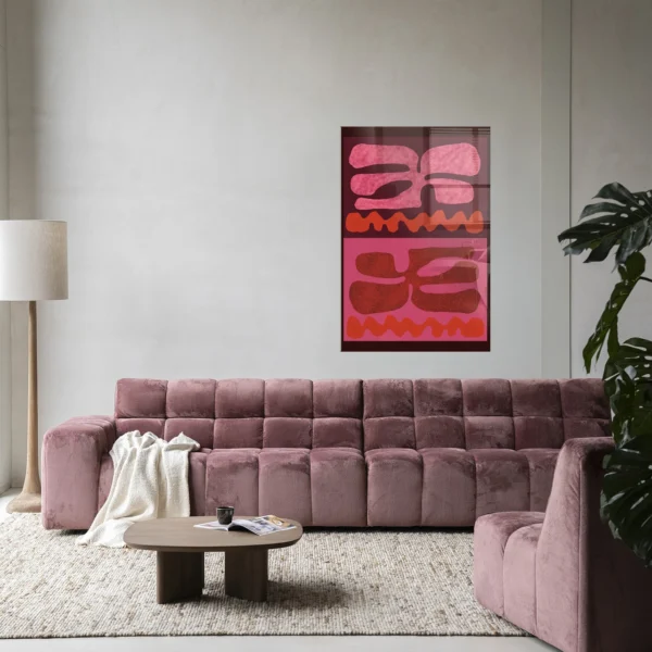 Groovy Pink - Glas