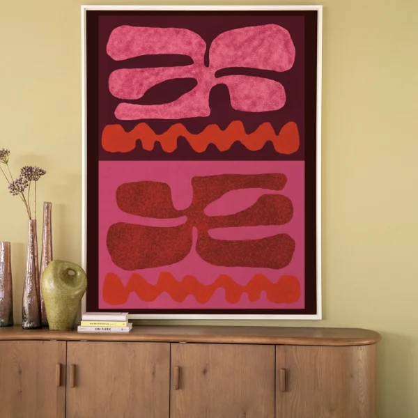 Groovy Pink - Wandkleed