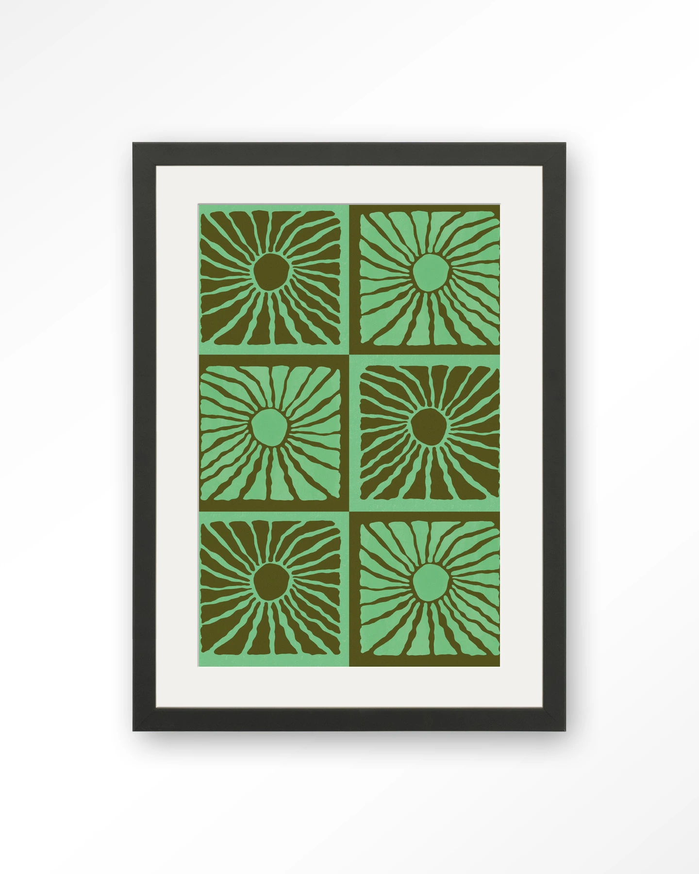Suns In Green - Art print - Afbeelding 5