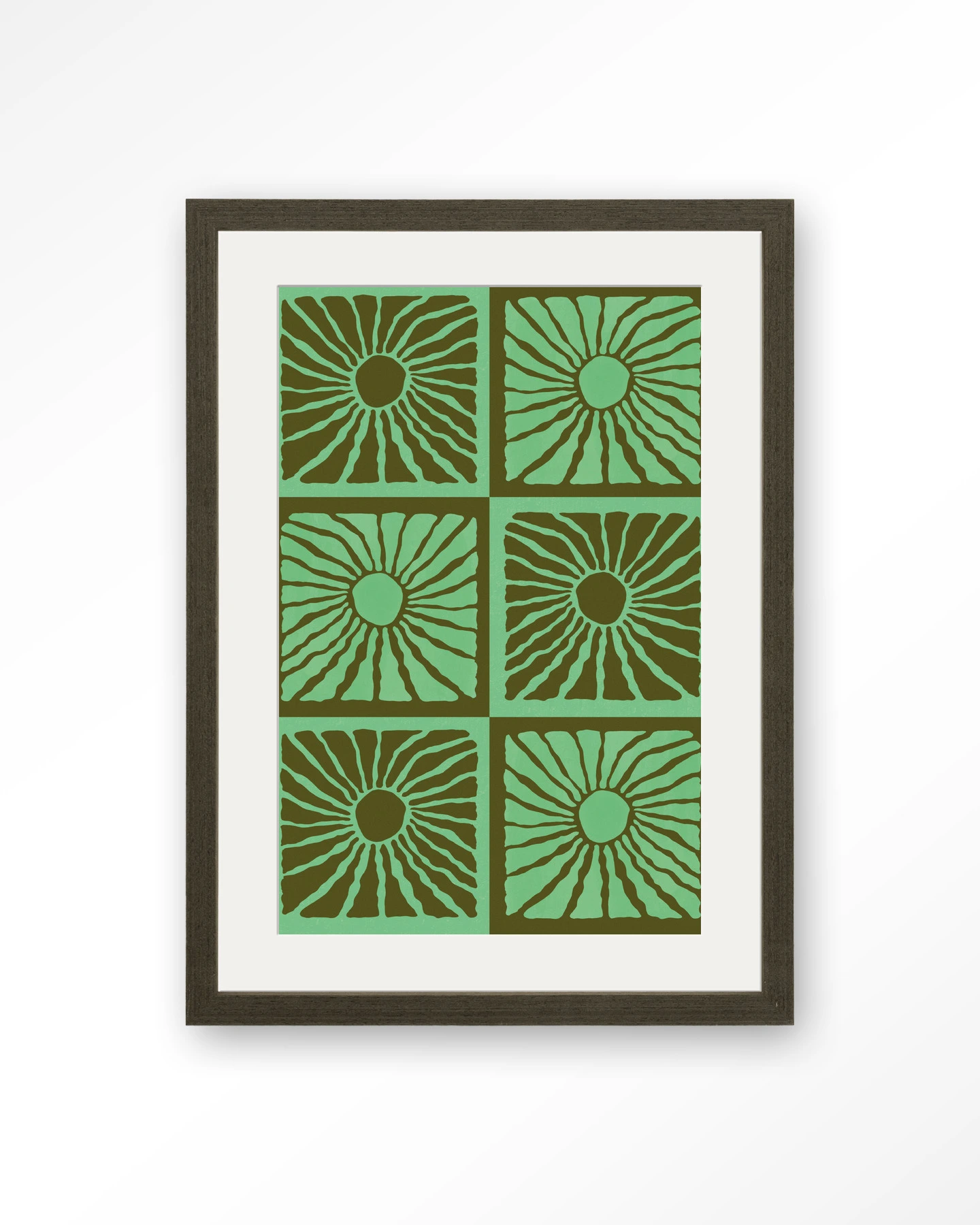 Suns In Green - Art print - Afbeelding 7