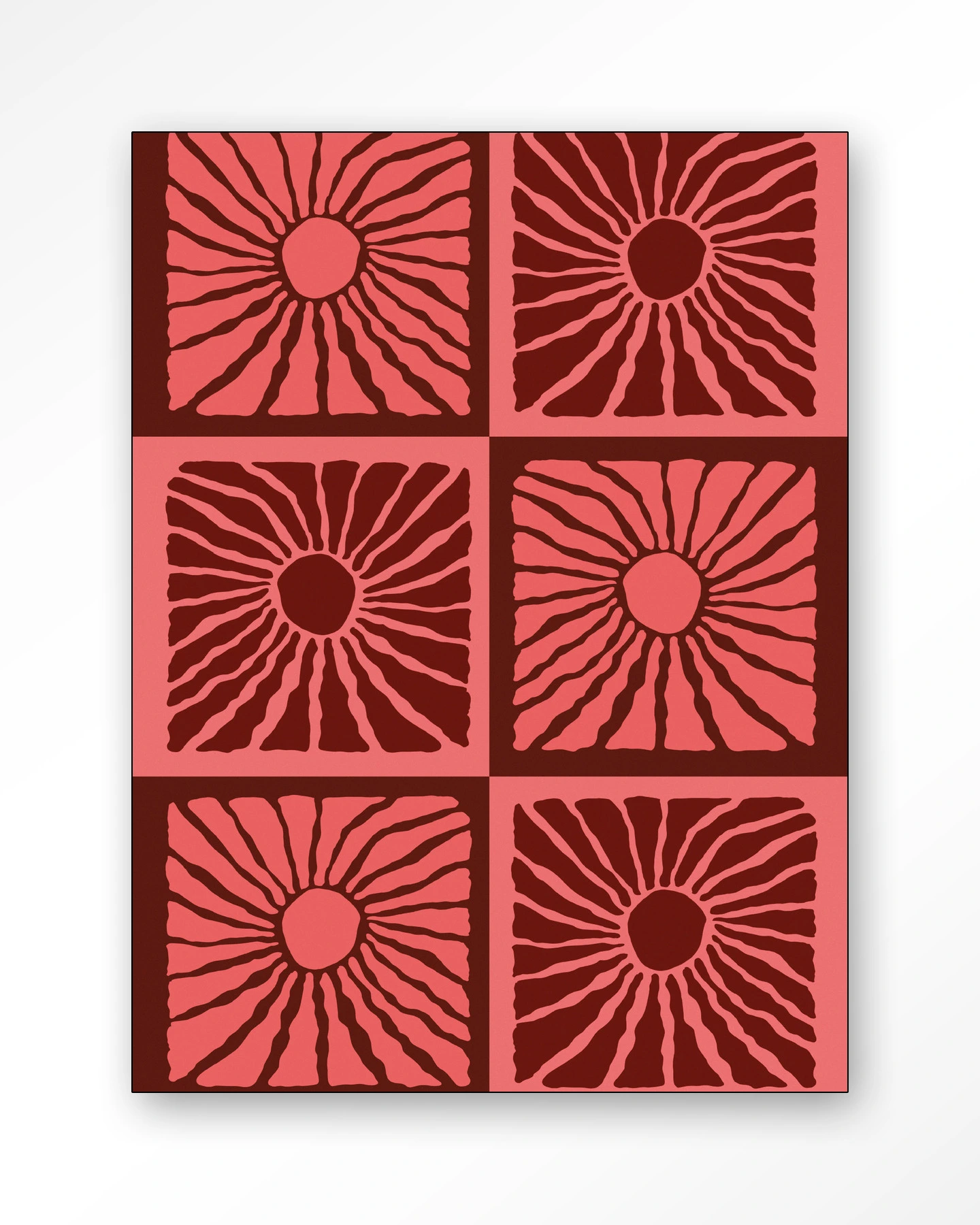 Suns In Pink - Wandkleed - Afbeelding 5