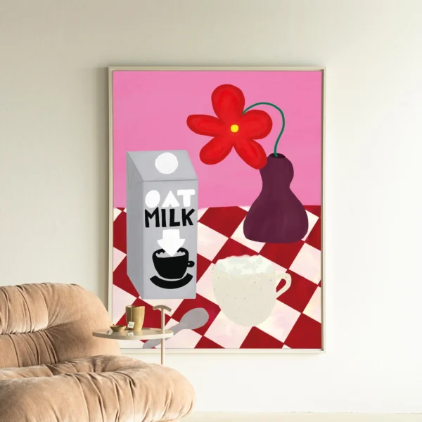 Oatmilk Morning - Wandkleed