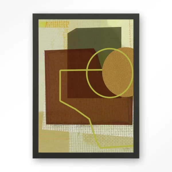 25232-rally-art-print-wooden-frame-black Rally - Art print