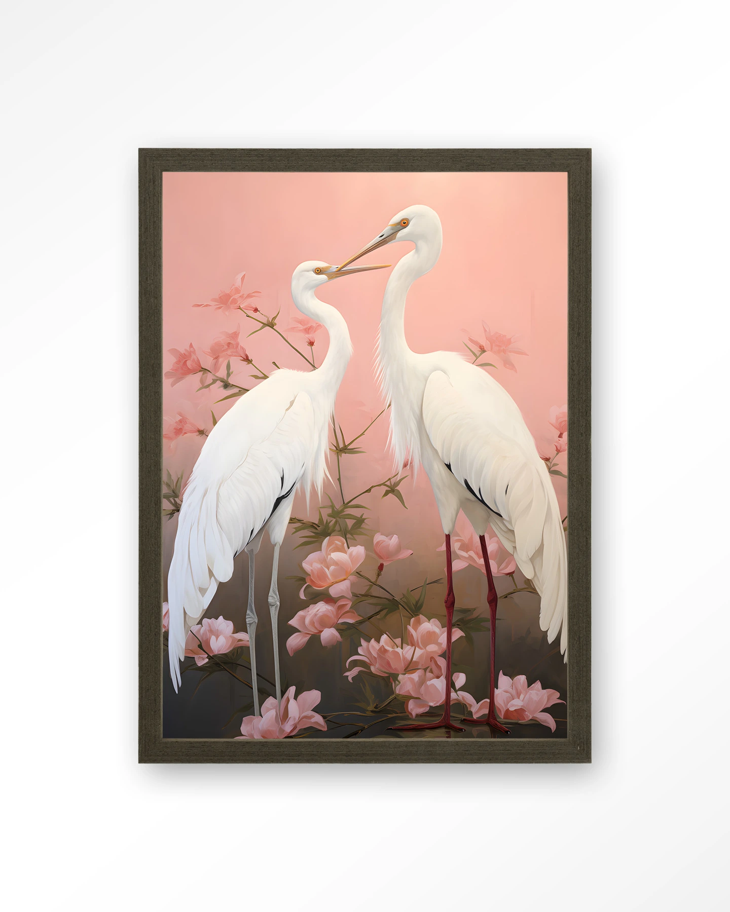 Pink Love Birds - Art print - Afbeelding 7