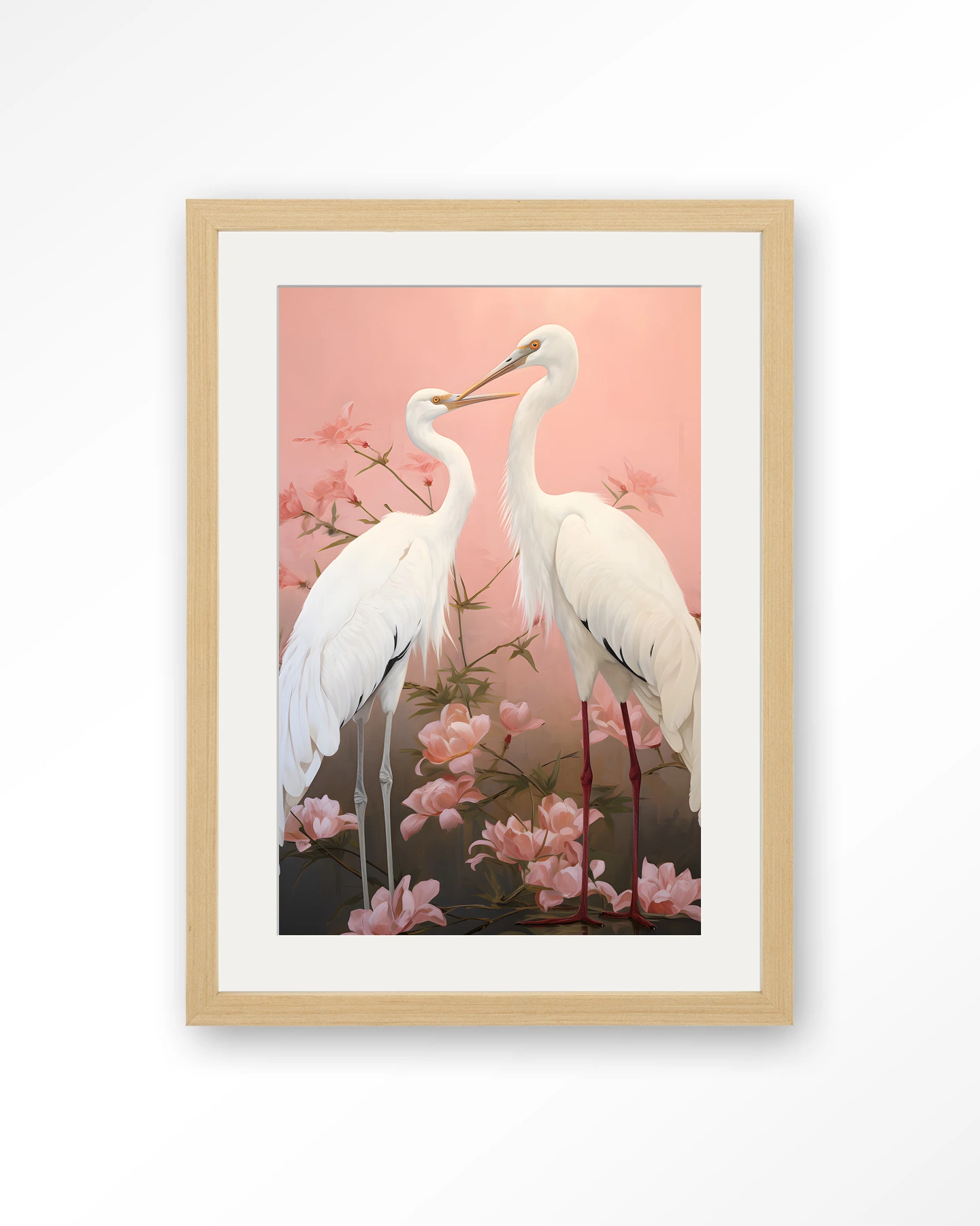 Pink Love Birds - Art print - Afbeelding 12