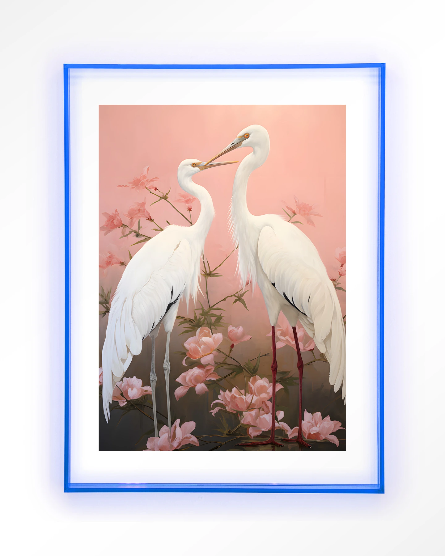 Pink Love Birds - Art print - Afbeelding 15