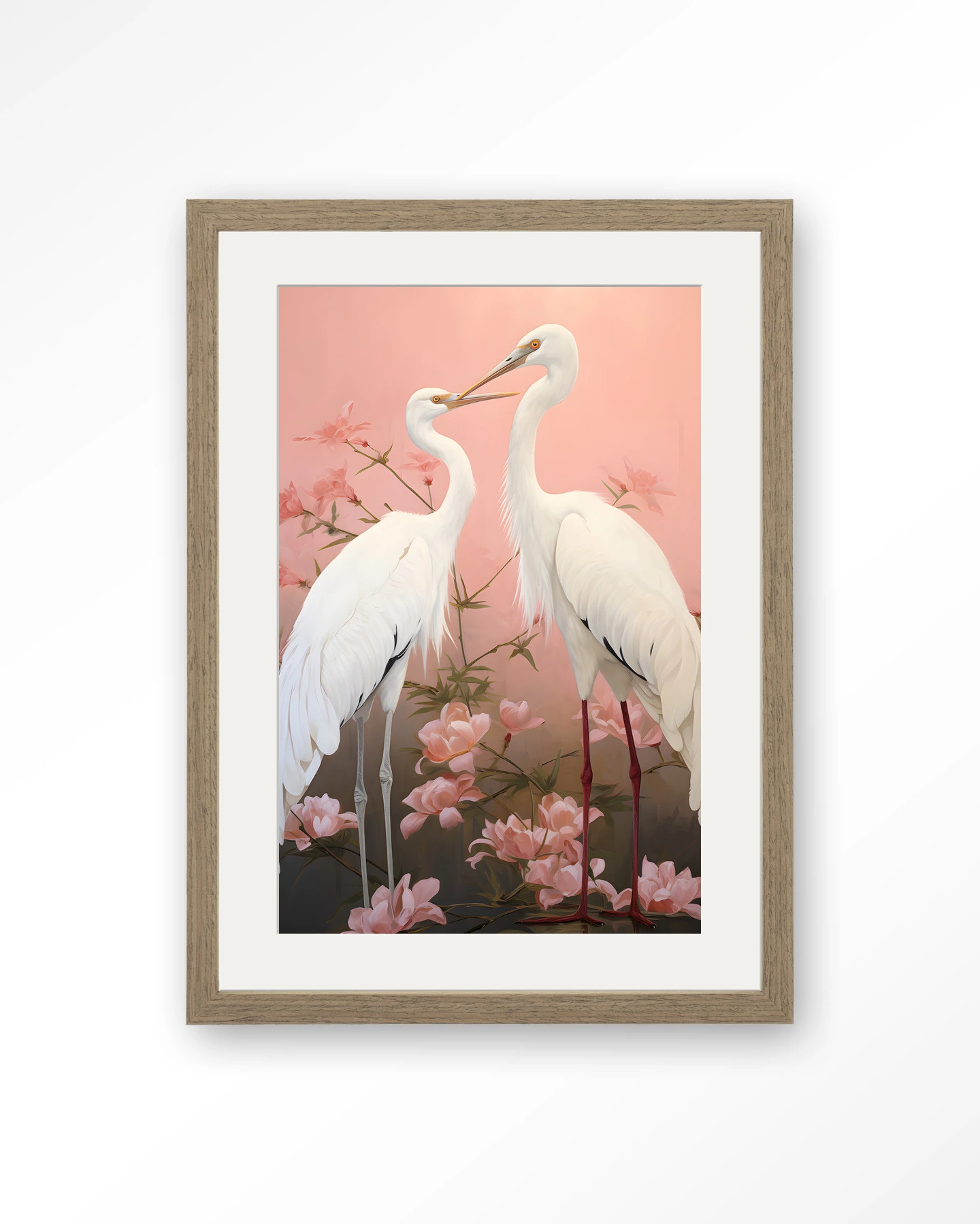 Pink Love Birds - Art print - Afbeelding 22