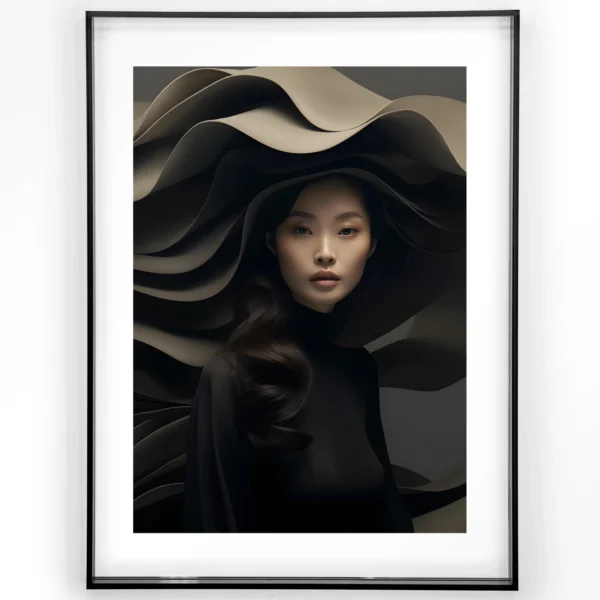 25237-dark-flow-art-print-acrylic-frame-black Dark Flow - Art print