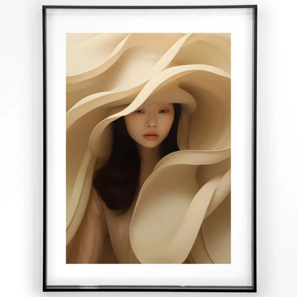 25238-light-flow-art-print-acrylic-frame-black Light Flow - Art print
