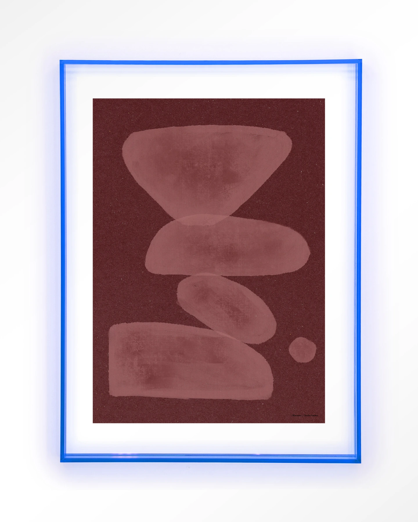 Elementa Burgundy 1 - Art print - Afbeelding 11