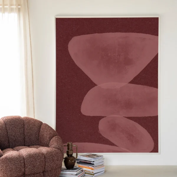 25240-elementa-burgundy-1-wandkleed-floating-frame-1 Elementa Burgundy 1 - Wandkleed