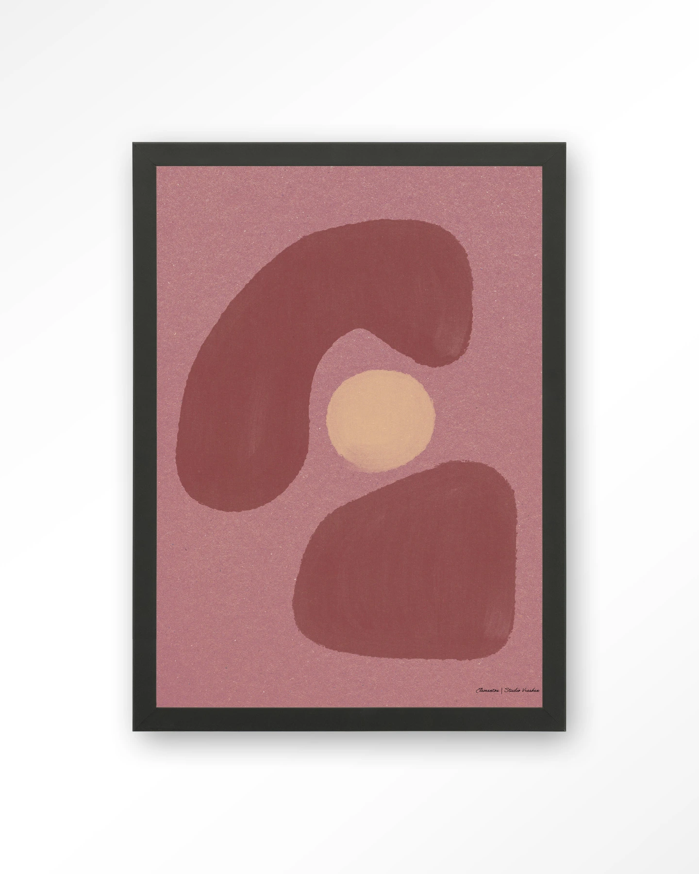 Elementa Morado 1 - Art print