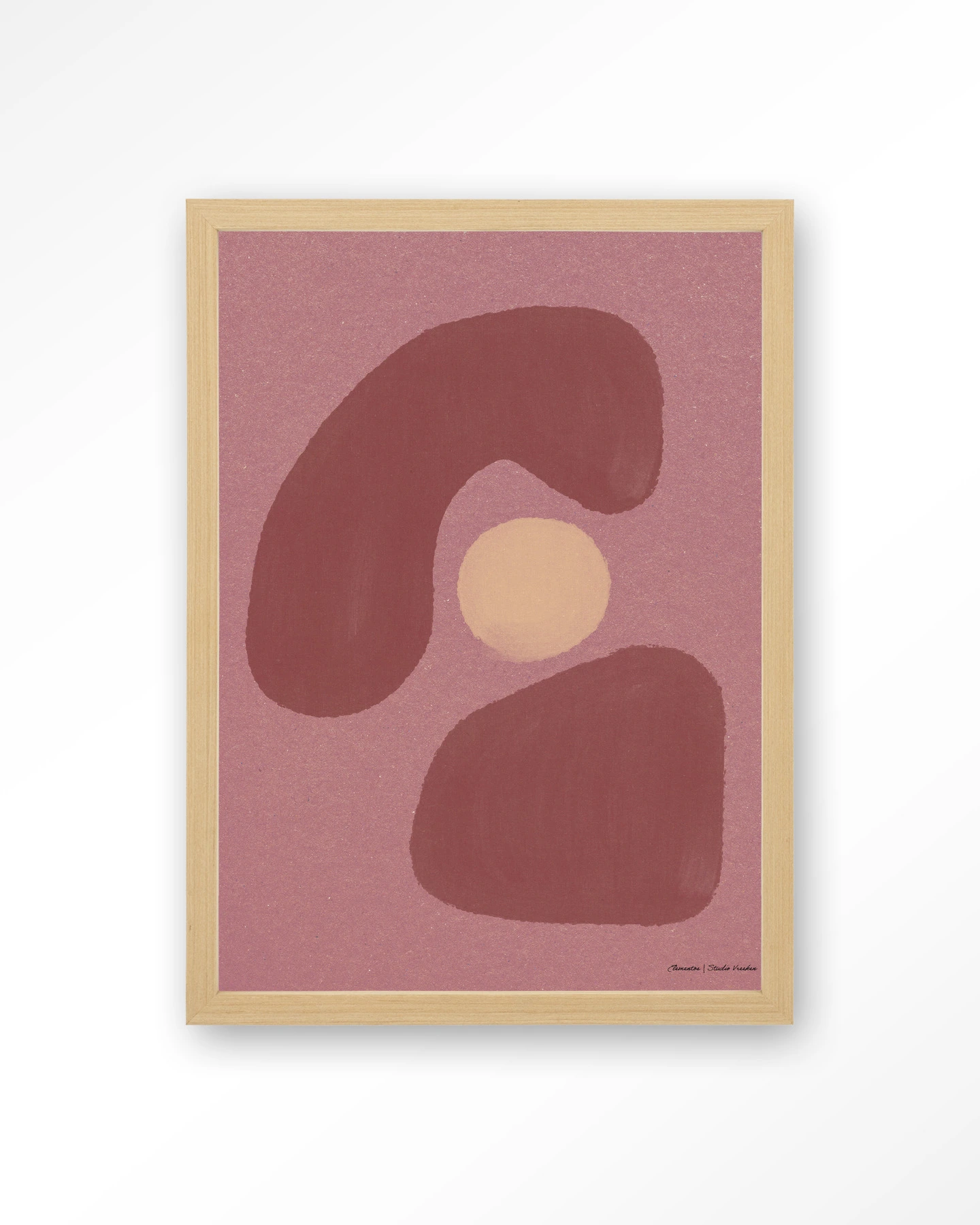 Elementa Morado 1 - Art print - Afbeelding 4