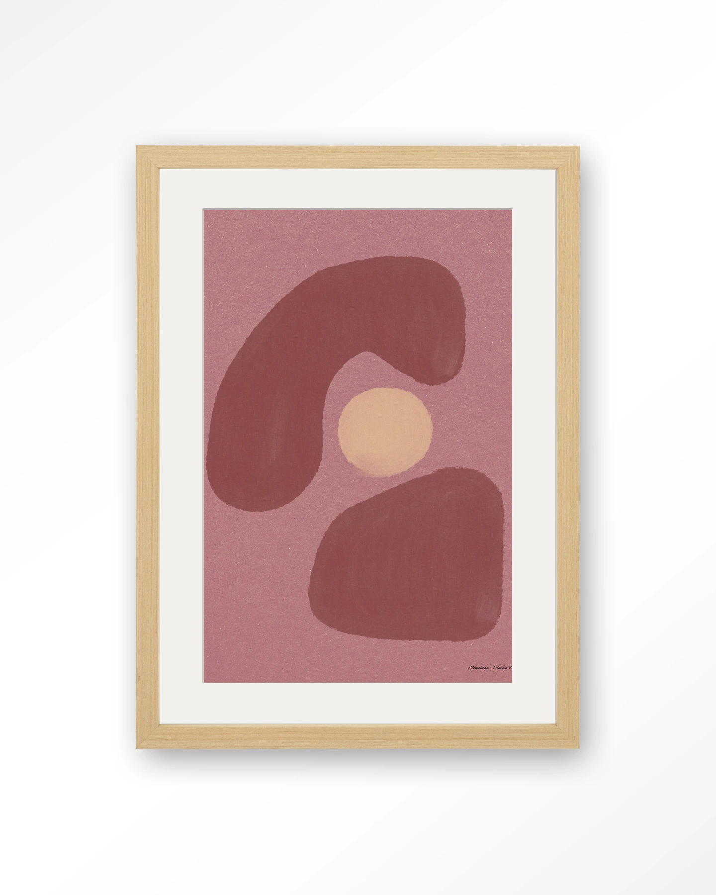 Elementa Morado 1 - Art print - Afbeelding 8