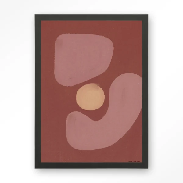 25243-elementa-morado-2-art-print-wooden-frame-black Elementa Morado 2 - Art print