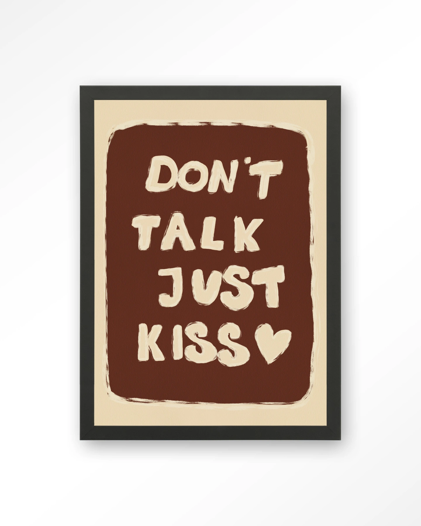 Just Kiss - Art print