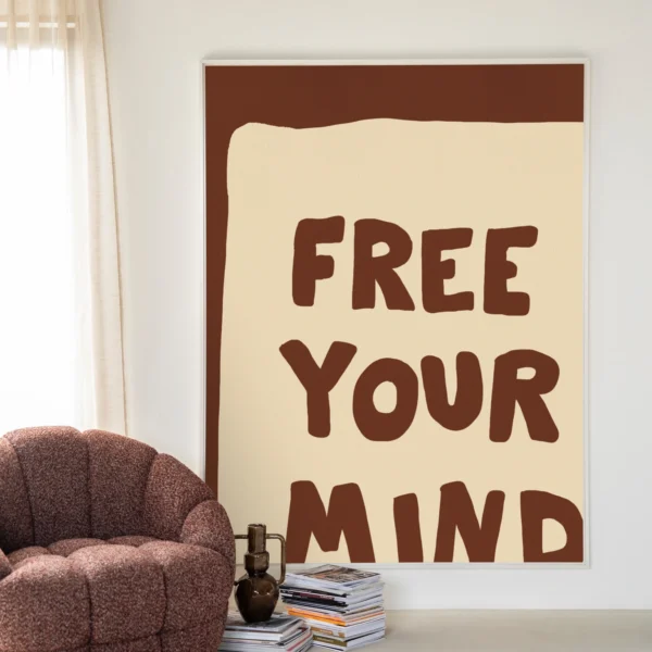Free Your Mind - Wandkleed
