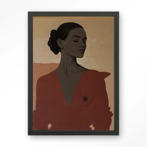 25264-raisa-art-print-wooden-frame-black Raisa - Art print