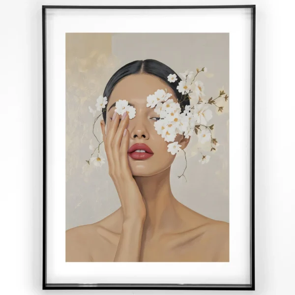 25266-clarince-art-print-acrylic-frame-black Clarince - Art print
