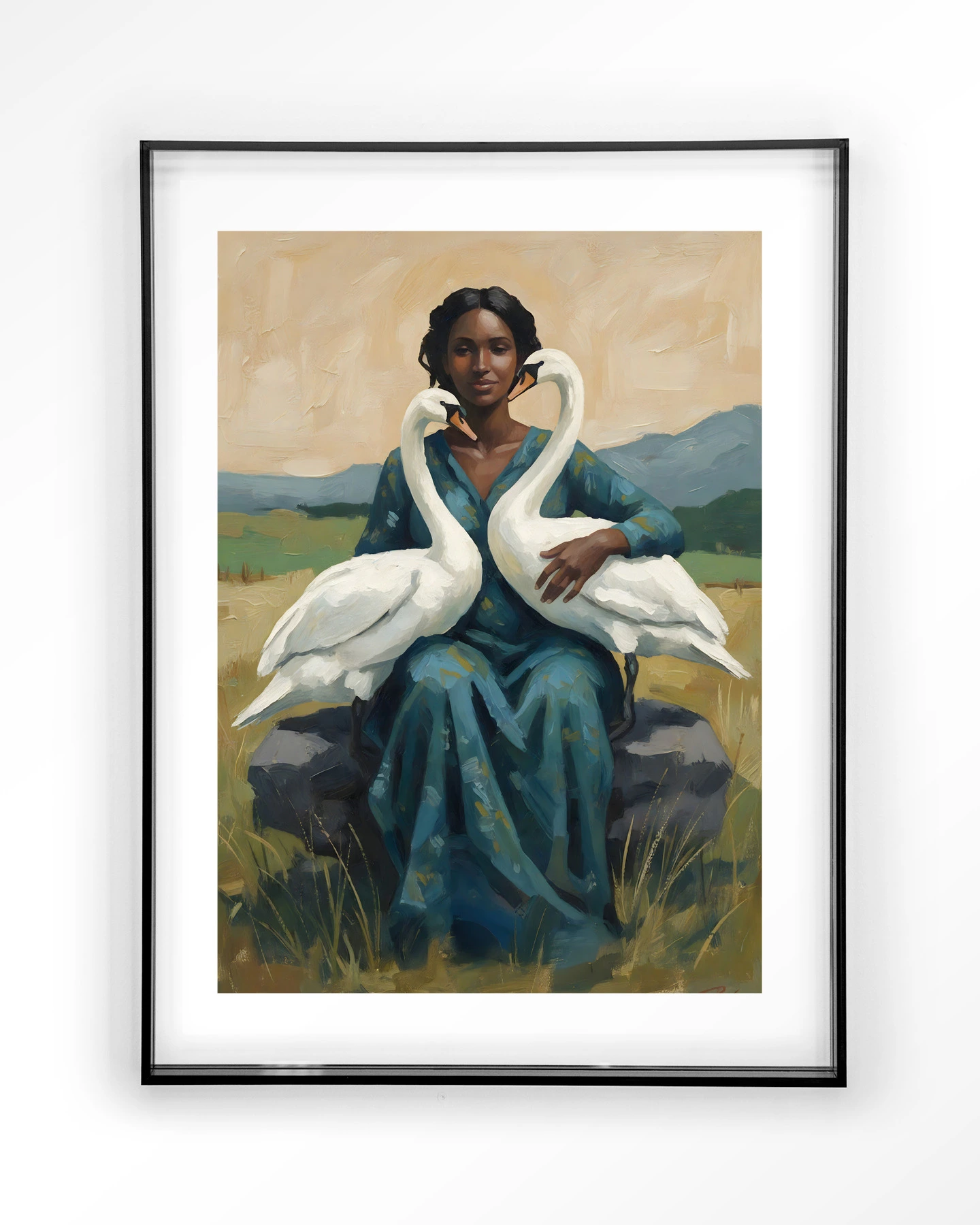 Swan Mother - Art print - Afbeelding 9