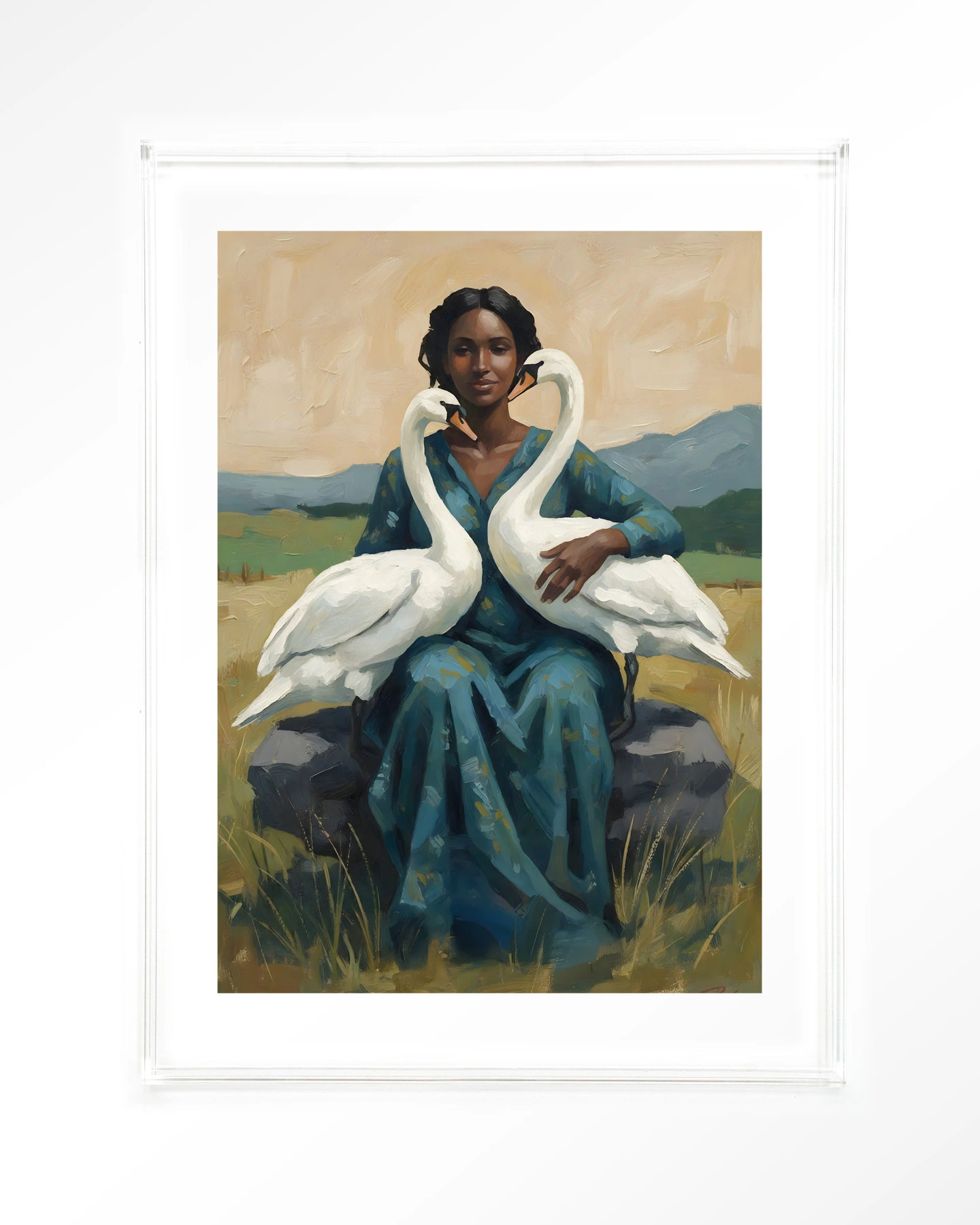 Swan Mother - Art print - Afbeelding 10