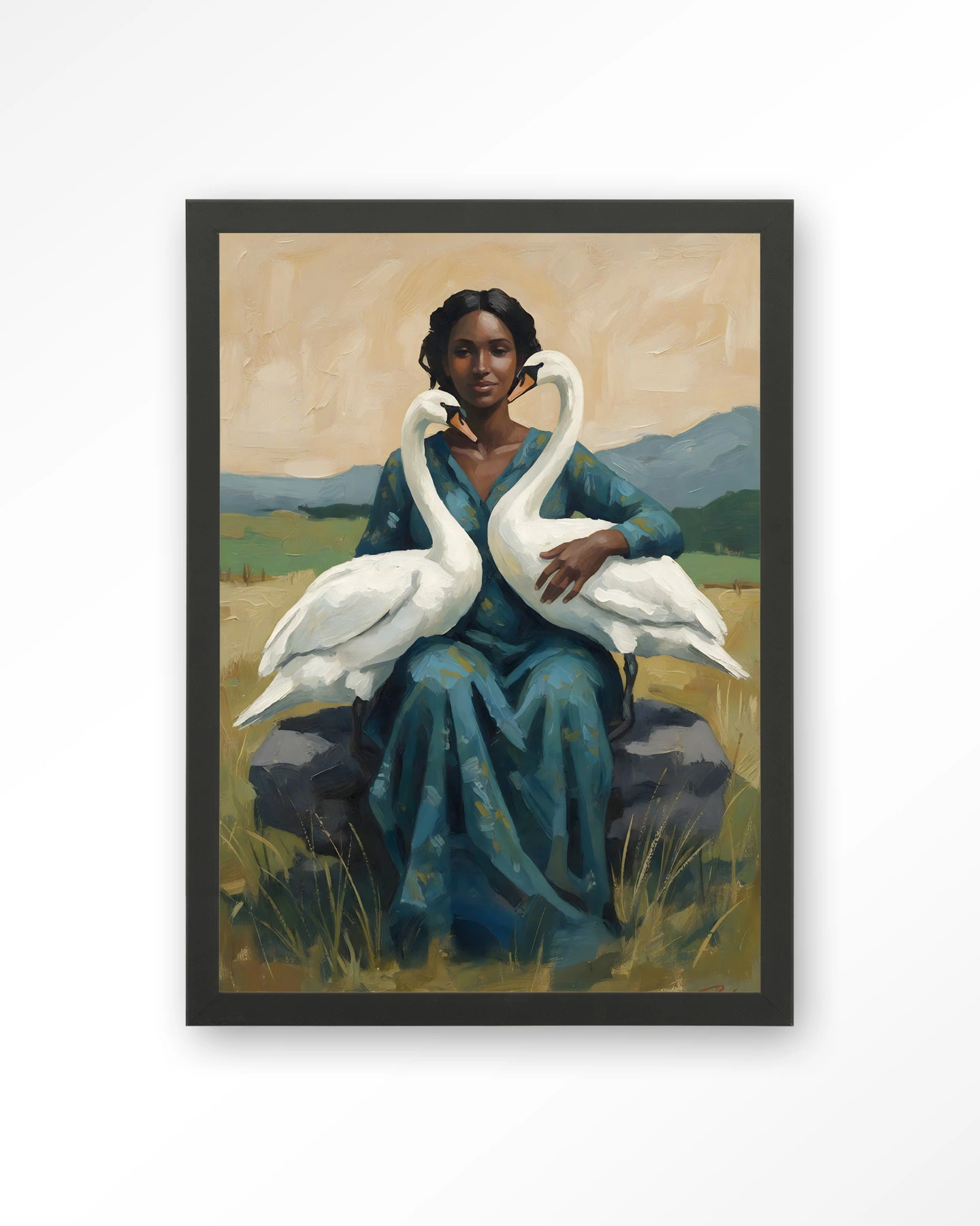 Swan Mother - Art print