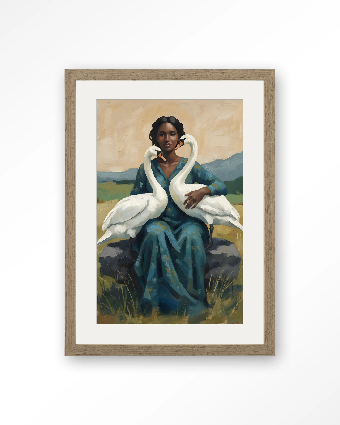 Swan Mother - Art print - Afbeelding 6
