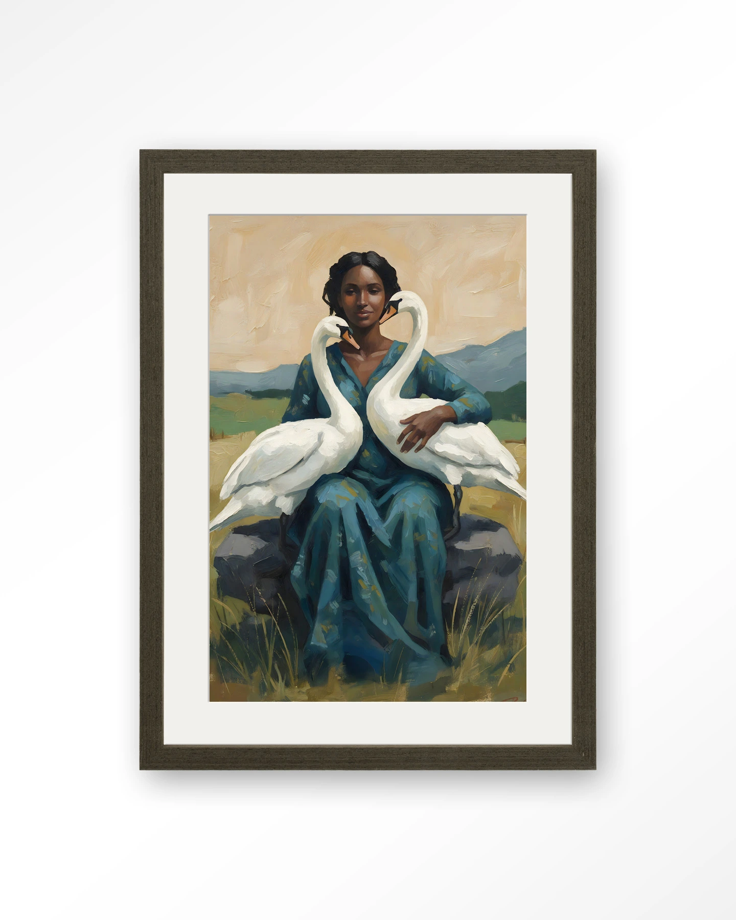 Swan Mother - Art print - Afbeelding 7