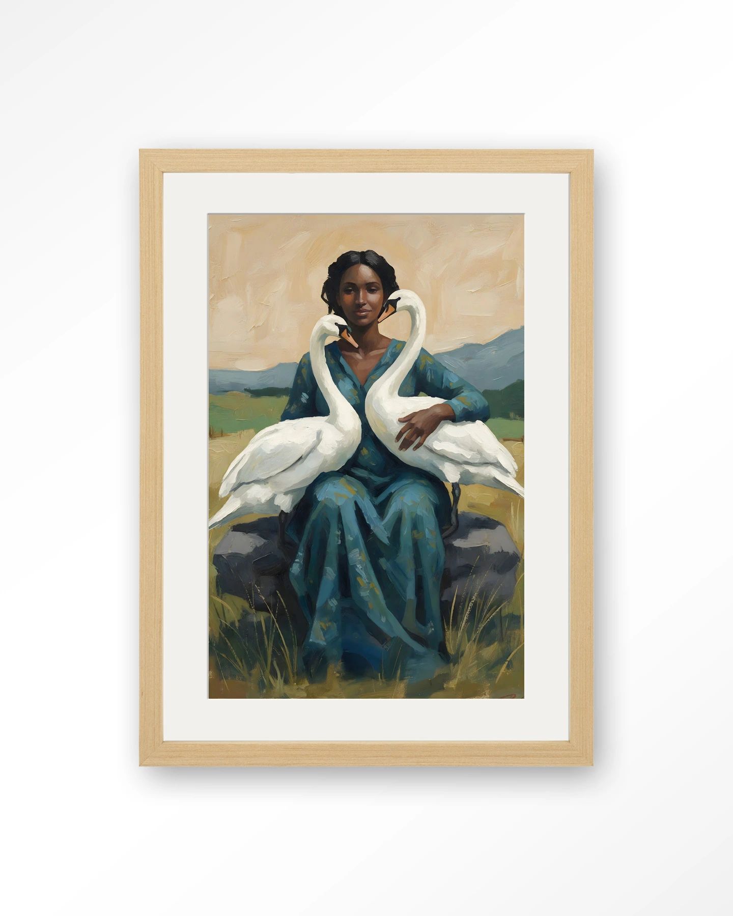 Swan Mother - Art print - Afbeelding 8