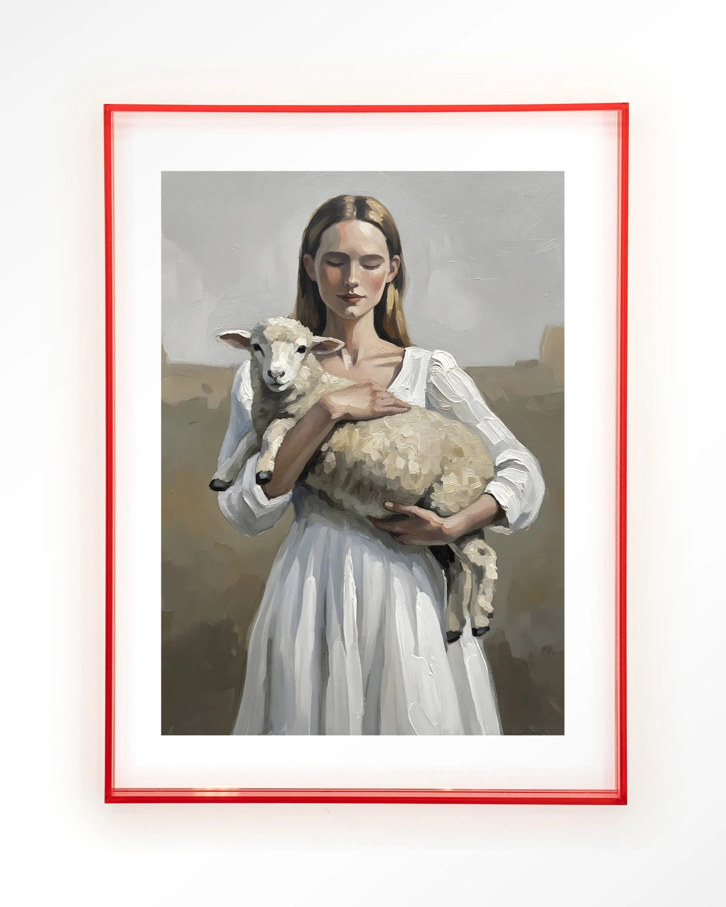 Baby Sheep - Art print - Afbeelding 12