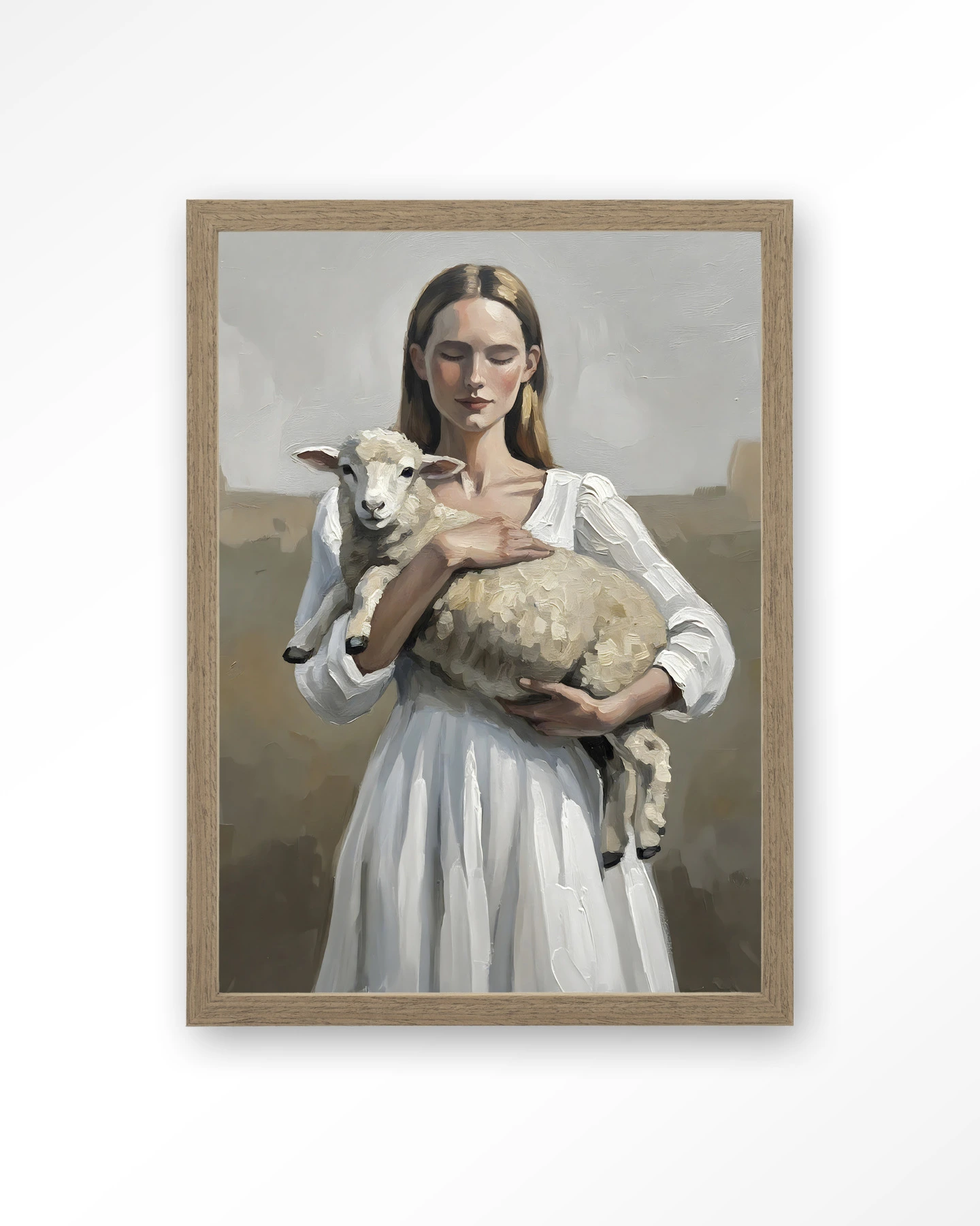 Baby Sheep - Art print - Afbeelding 2