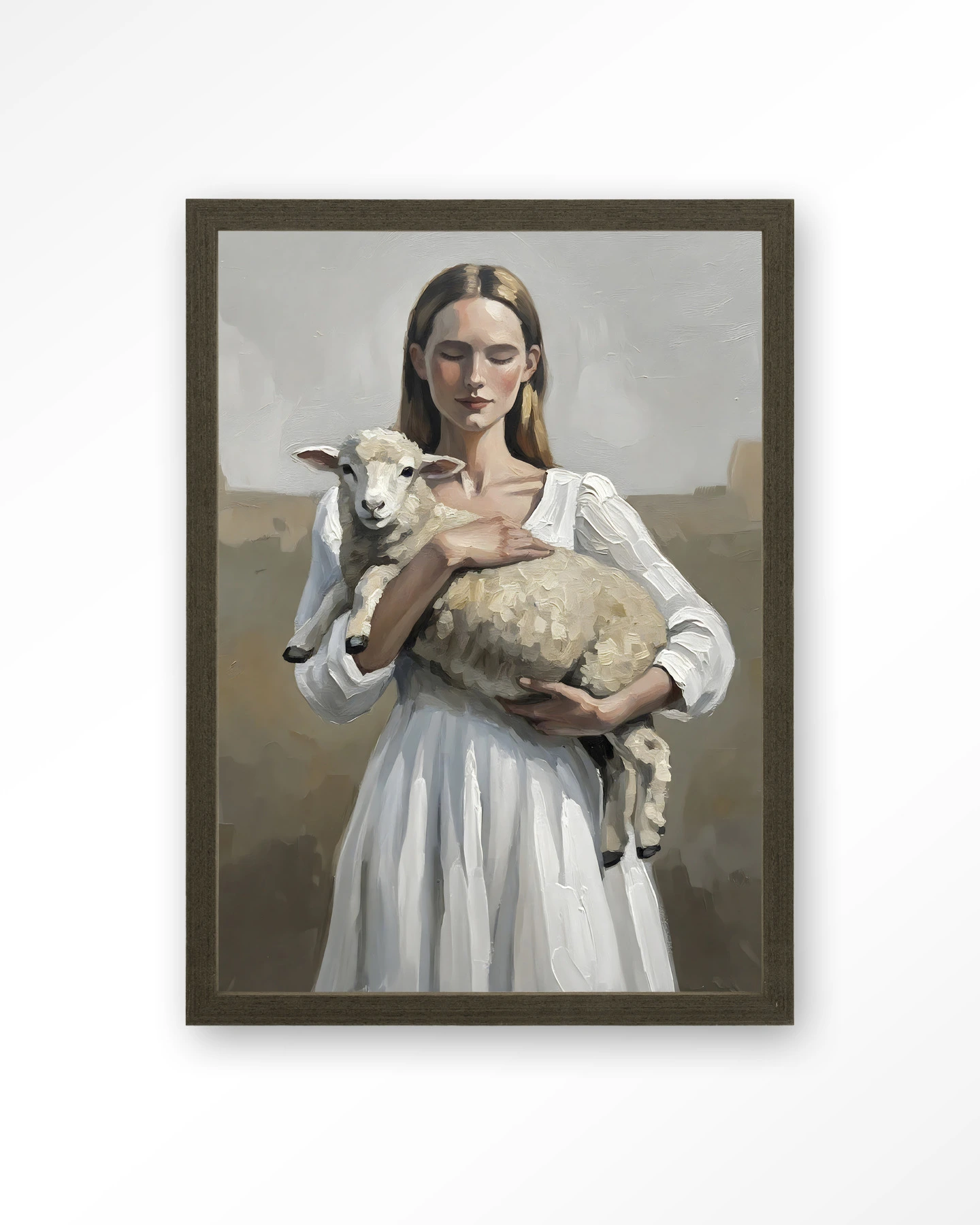 Baby Sheep - Art print - Afbeelding 3