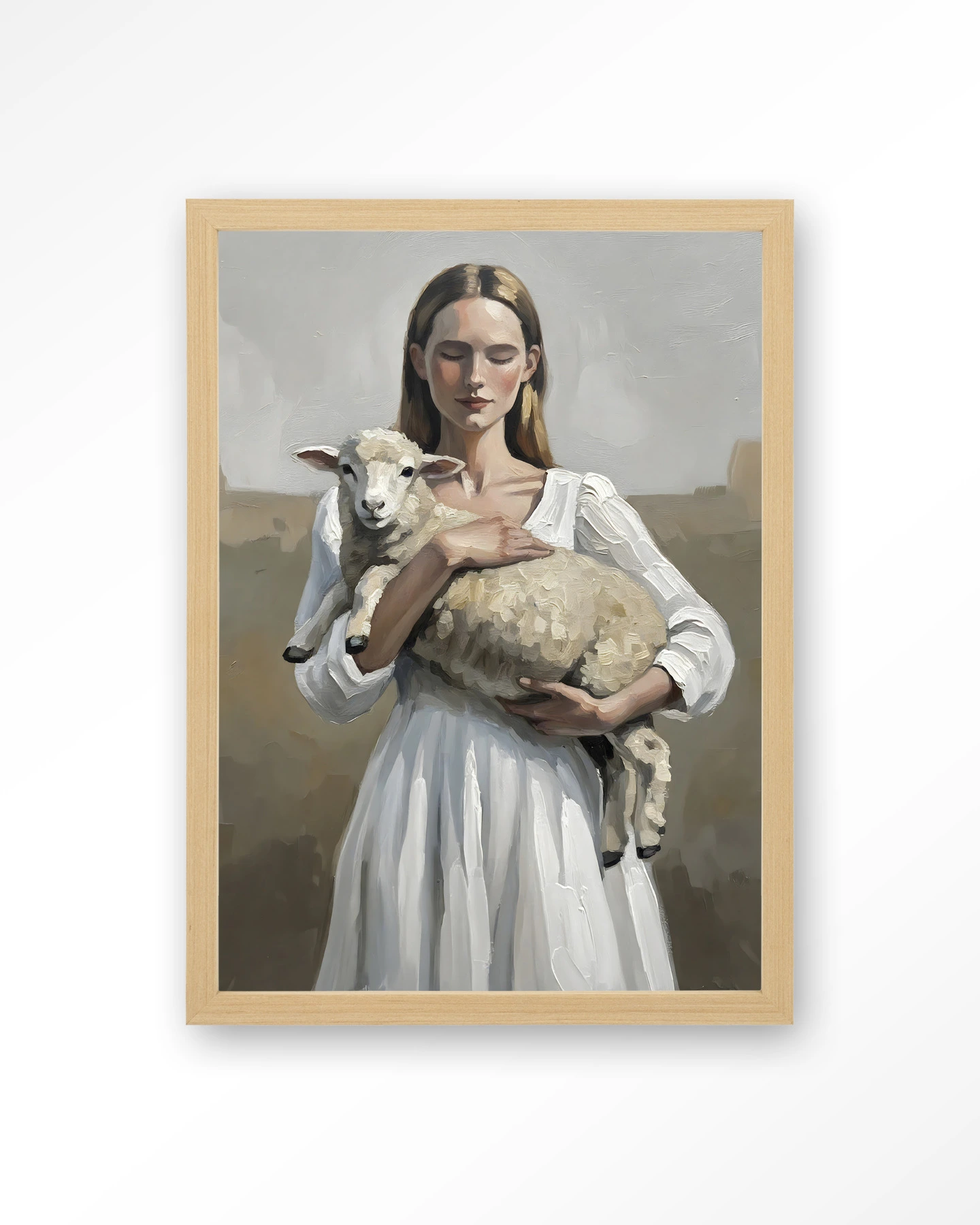 Baby Sheep - Art print - Afbeelding 4