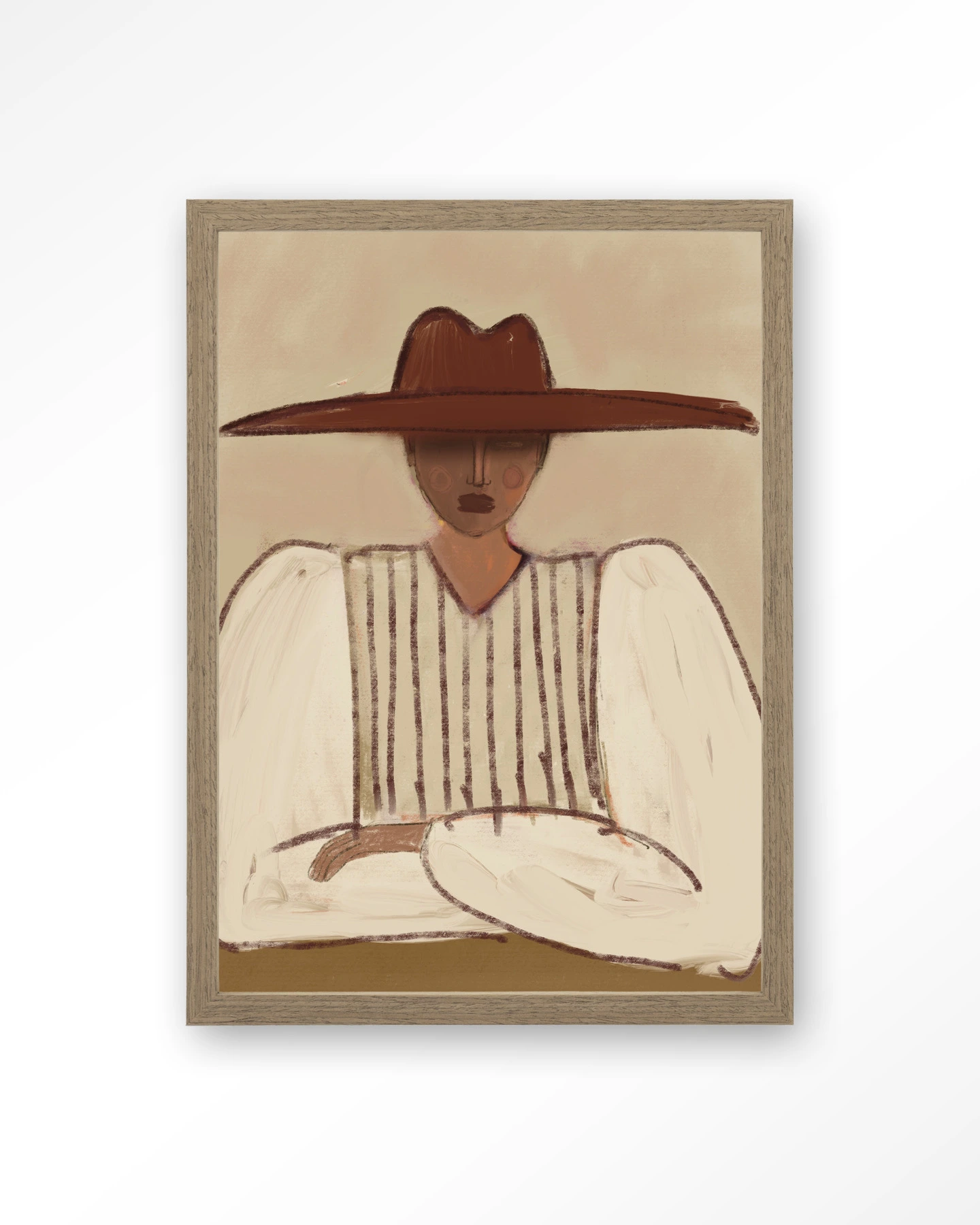 Sunhat - Art print - Afbeelding 2