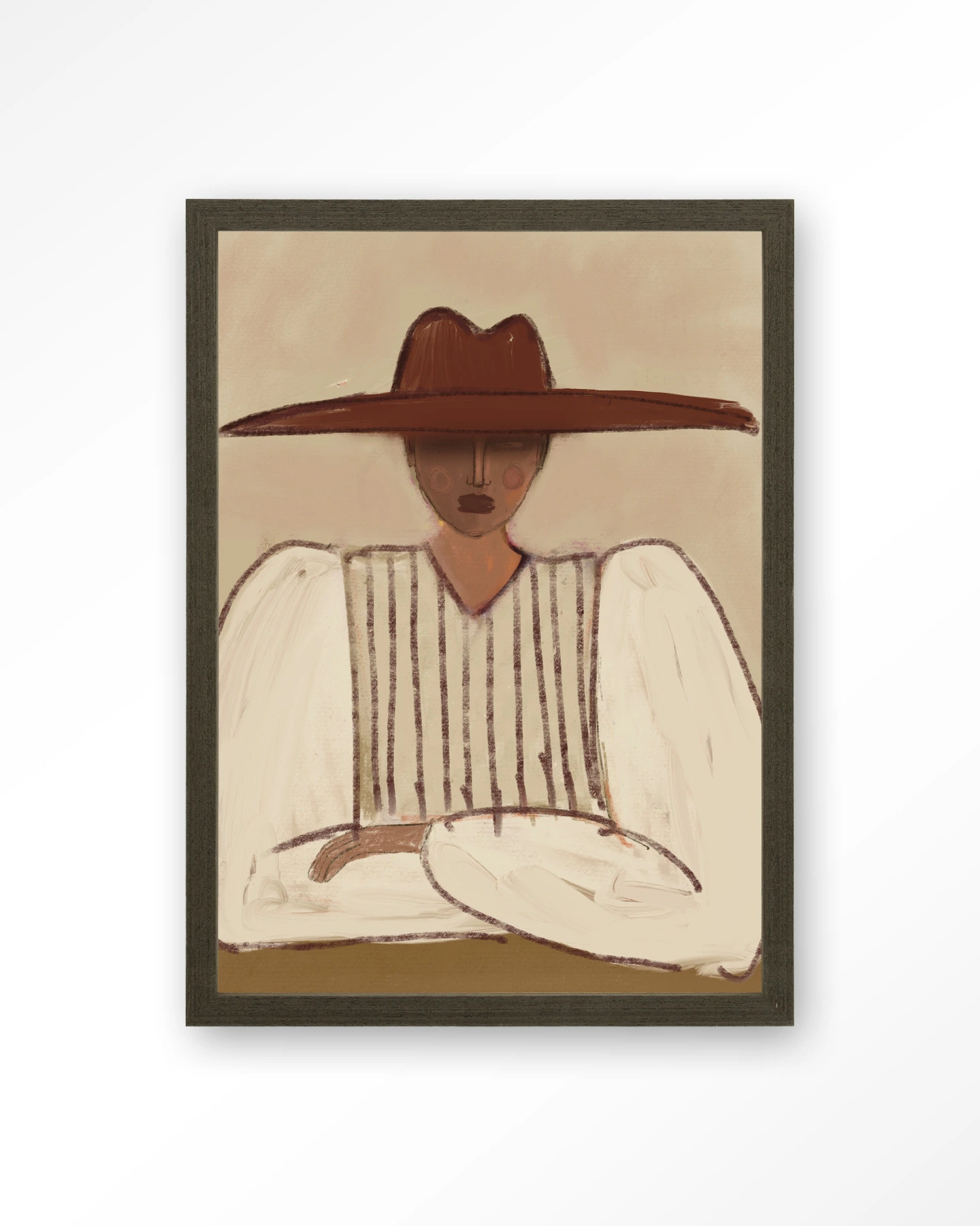 Sunhat - Art print - Afbeelding 3