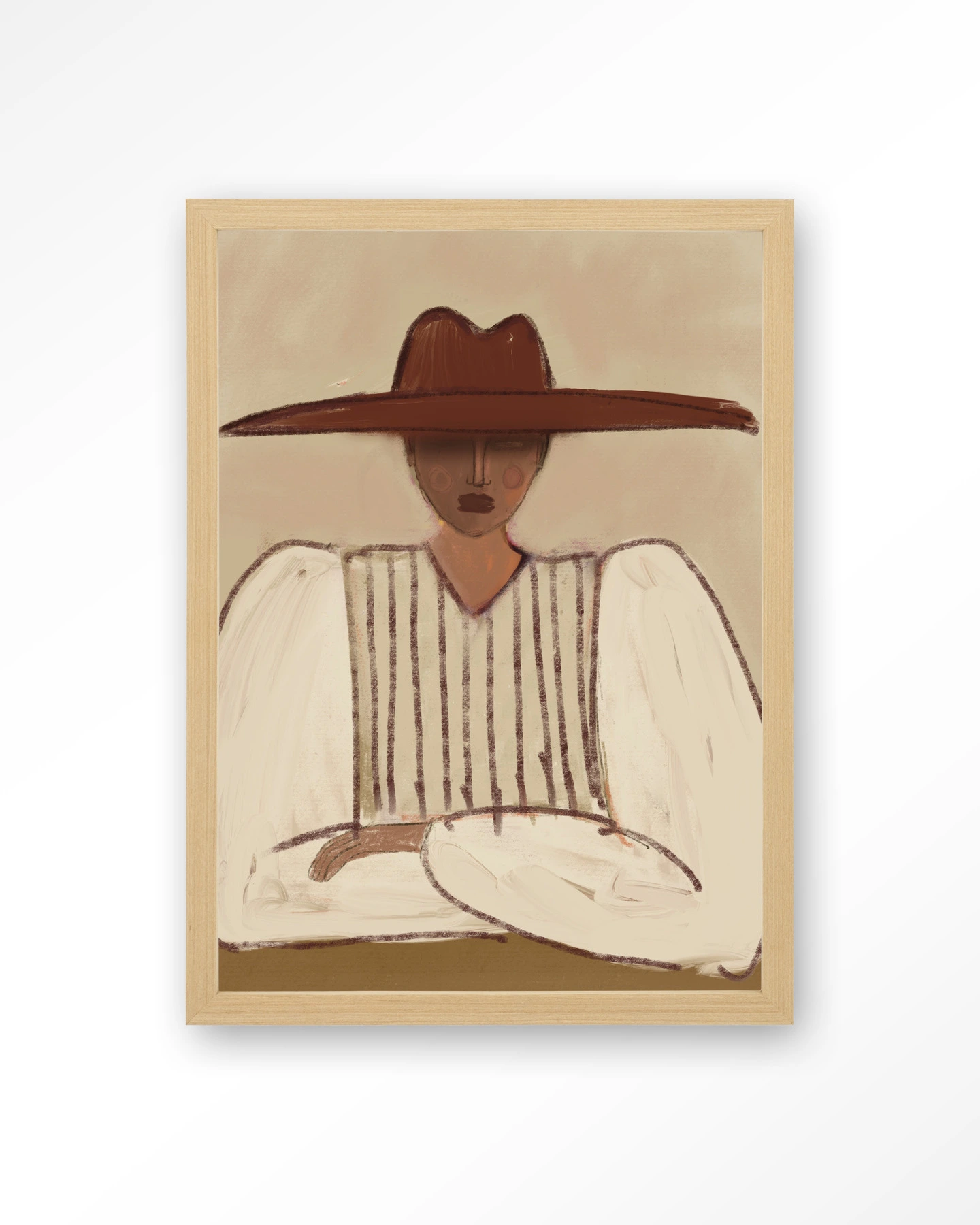 Sunhat - Art print - Afbeelding 4