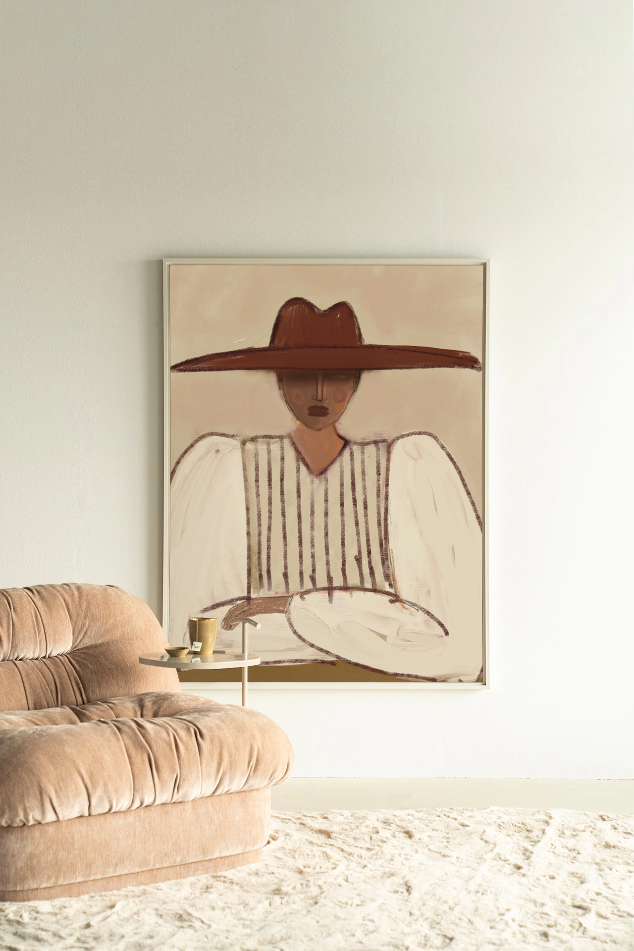 Sunhat - Wandkleed