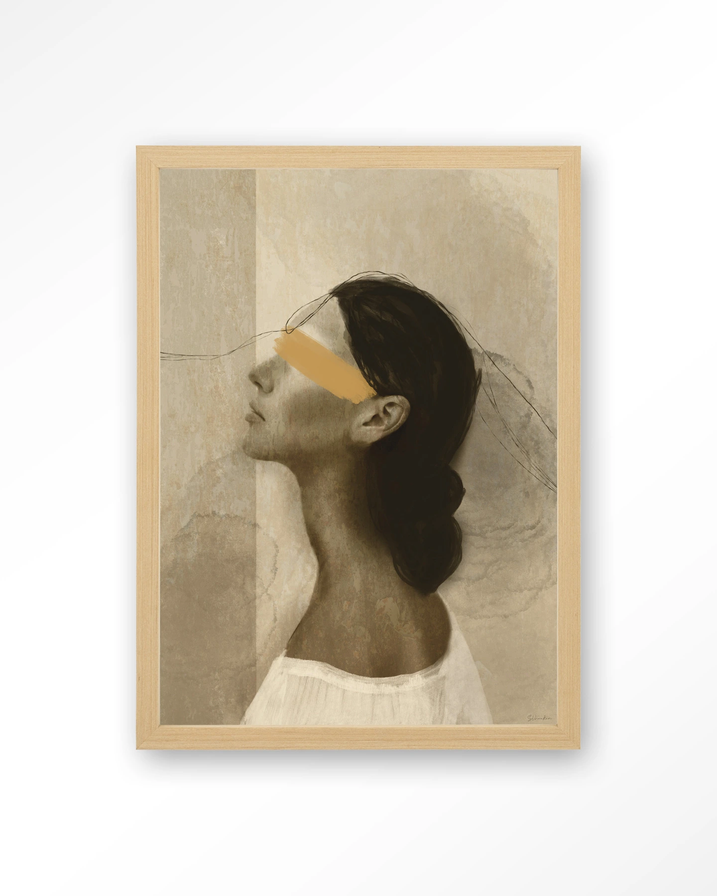 She Thinks Of You - Art print - Afbeelding 4